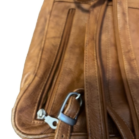 Paul‎ & Taylor Genuine Brown Leather Small Backpack main image 13